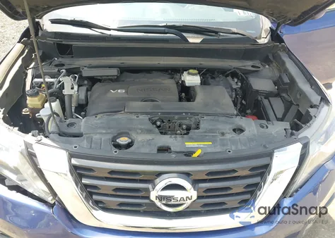 2019 Nissan Pathfinder Sv из США, поврежденный, VIN 5N1DR2MM6KC582215